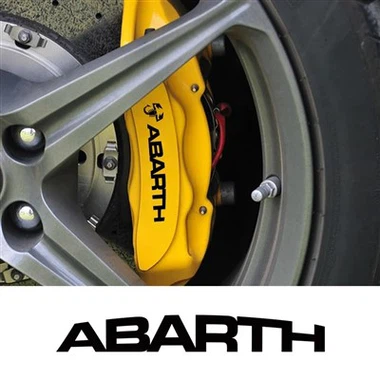 Pegatina de ajuste de insignia de pinos de freno para el automóvil para fiat