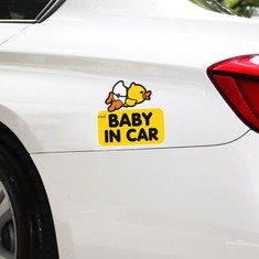 Pegatina para el parachoques reflexiva